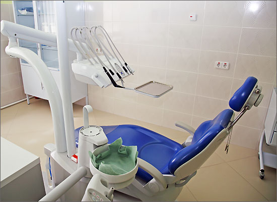 Терапевтический кабинет в стоматологической клинике СитиДентаМед в Жодино.
